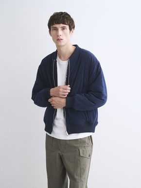 Mens ecopel boa reversible blouson 詳細画像