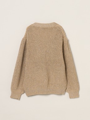 Sparkling sweater cardigan 詳細画像