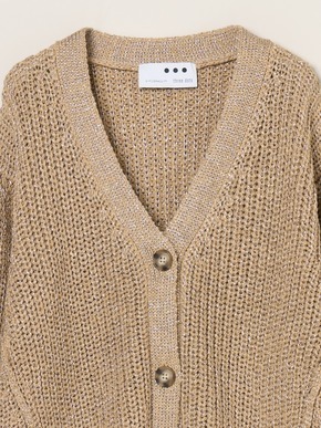 Sparkling sweater cardigan 詳細画像