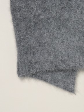 Fur cashmere vest 詳細画像