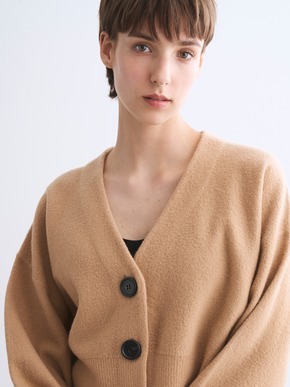 Felt sweater cardigan 詳細画像