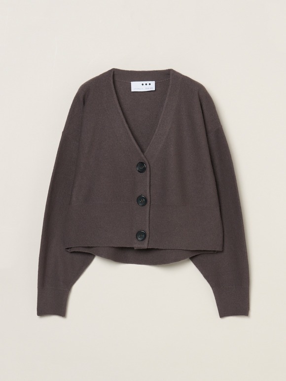 Felt sweater cardigan