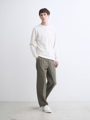 Men's herringbone terry sweat 詳細画像