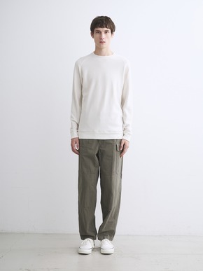 Men's herringbone terry sweat 詳細画像