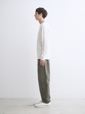 Men's herringbone terry sweat 詳細画像