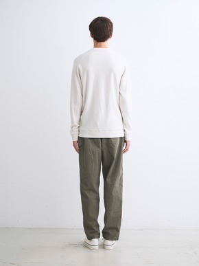 Men's herringbone terry sweat 詳細画像