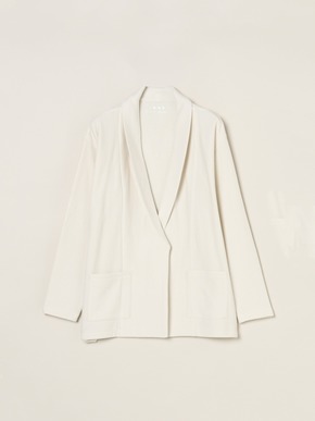 Men's herringbone terry cardigan 詳細画像