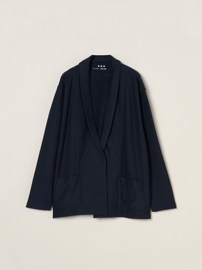 Men's herringbone terry cardigan 詳細画像
