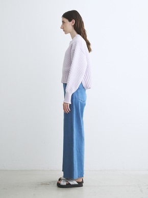 Spongy smooth popcorn pullover 詳細画像