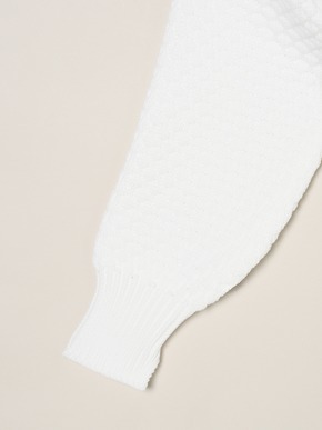 Spongy smooth popcorn pullover 詳細画像