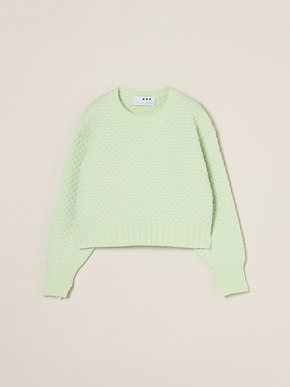 Spongy smooth popcorn pullover 詳細画像