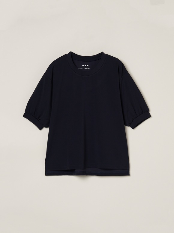 Playful outfit puff sleeve tee