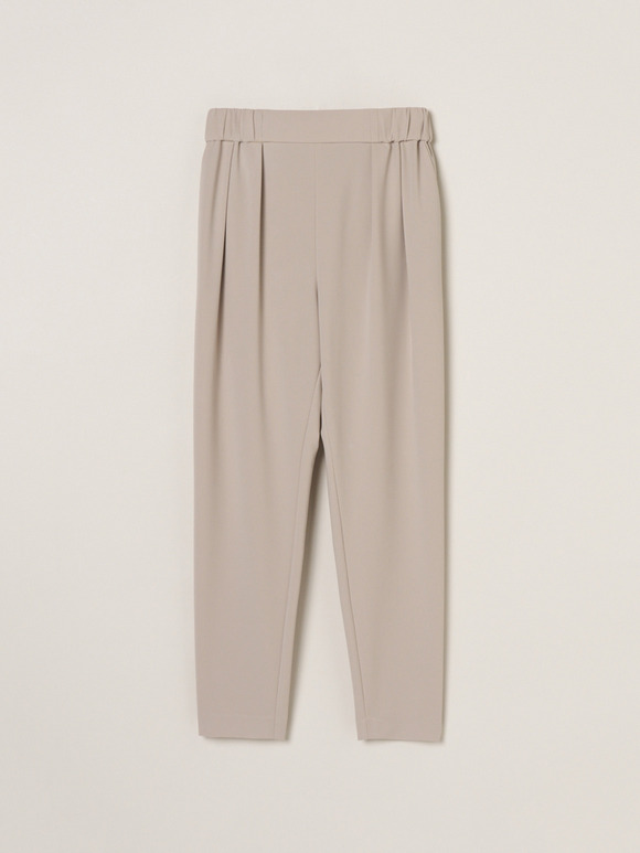 Matte stretch ponte 2tuck pant