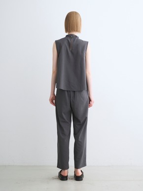 Dry twill tie brouse 詳細画像