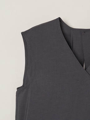 Dry twill easy dress 詳細画像