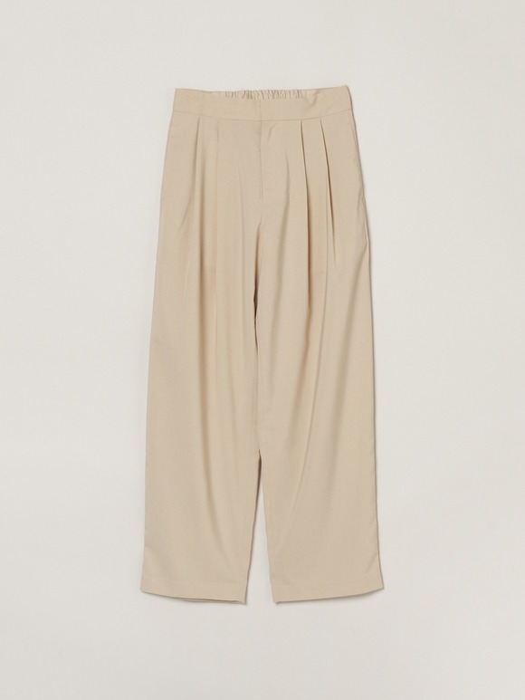 Dry twill curvy pants
