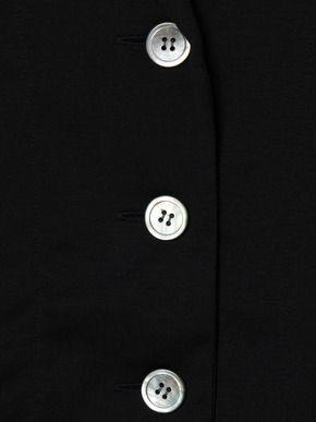 Silky cotton light gillet 詳細画像