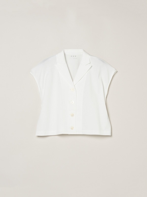 Silky cotton light gillet
