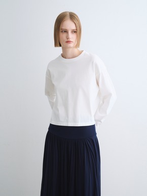 Silky cotton light l/s tee 詳細画像