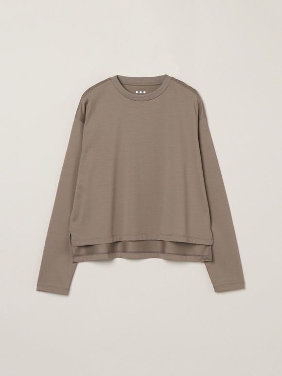 Silky cotton light l/s tee