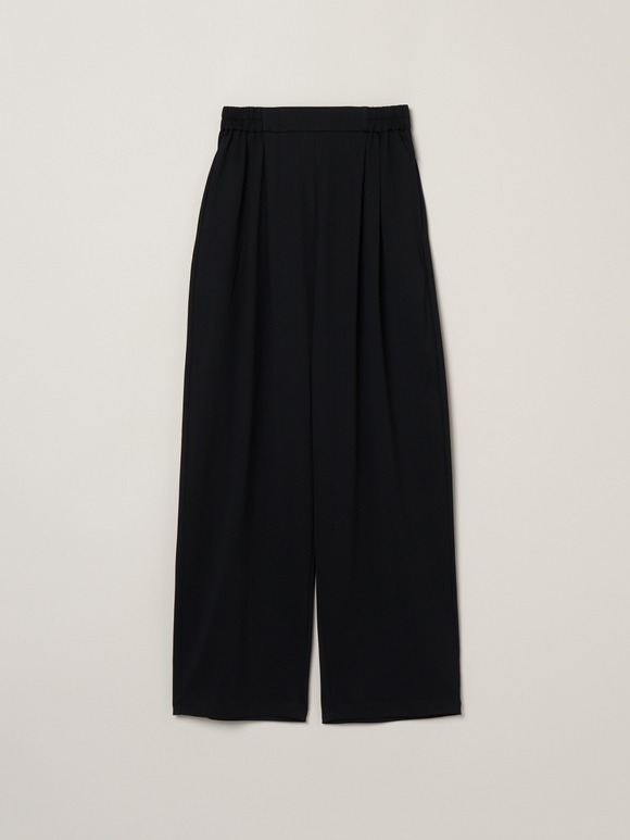 Silky cotton light cocoon pants
