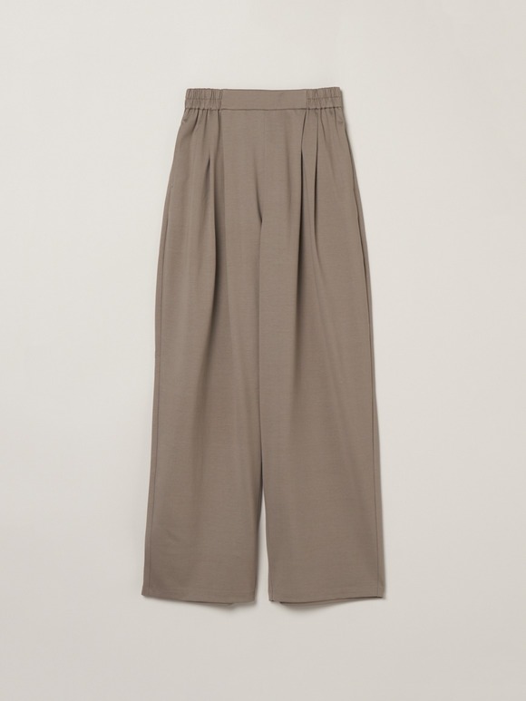 Silky cotton light cocoon pants