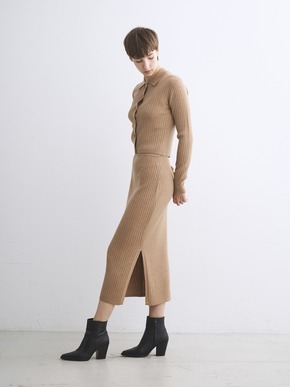 Wool outfit polo cardigan 詳細画像