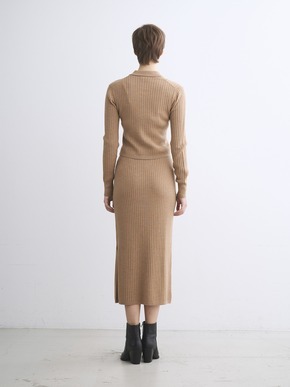 Wool outfit polo cardigan 詳細画像