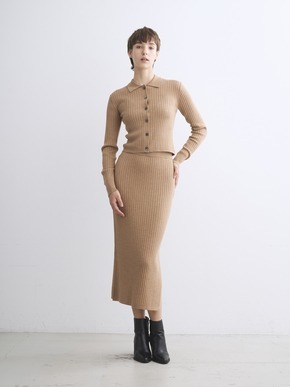 Wool outfit polo cardigan 詳細画像