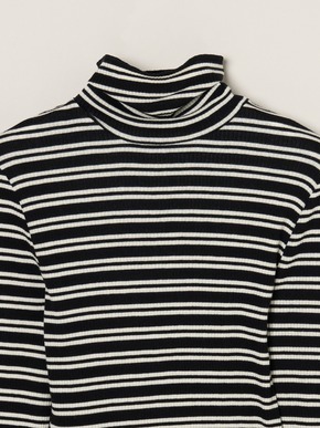 Silk cashmere tee turtle neck 詳細画像