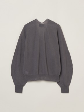 Drycotton whole garment cardigan 詳細画像