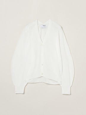 Drycotton whole garment cardigan 詳細画像