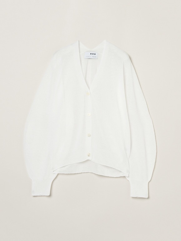Drycotton whole garment cardigan