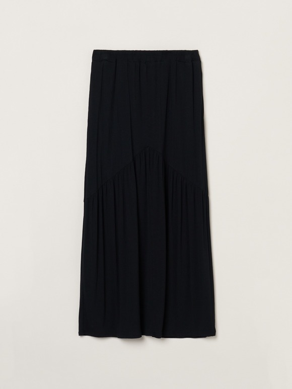 Travel line high low skirt