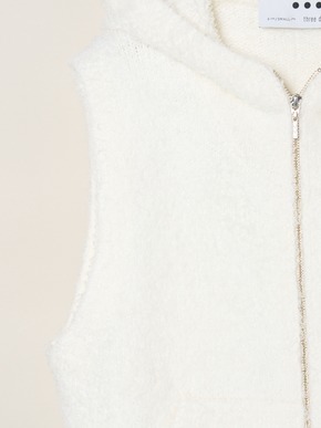 Feather wool vest 詳細画像