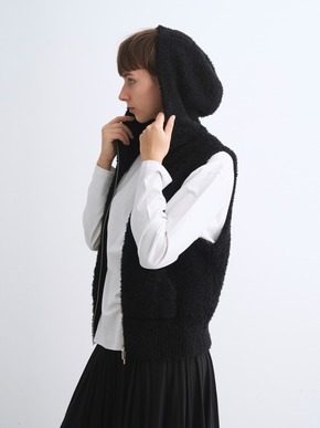 Feather wool vest 詳細画像