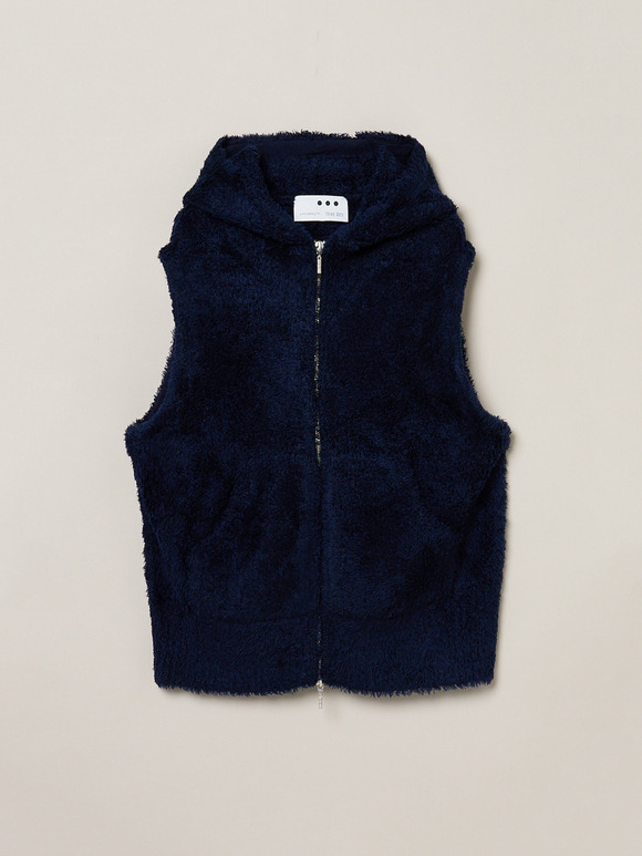 Feather wool vest