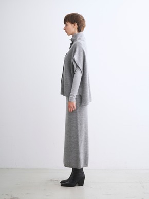Wool cashmere button vest 詳細画像