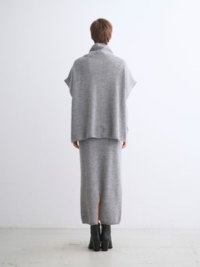Wool cashmere button vest 詳細画像