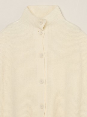 Wool cashmere button vest 詳細画像