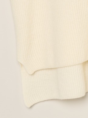 Wool cashmere button vest 詳細画像
