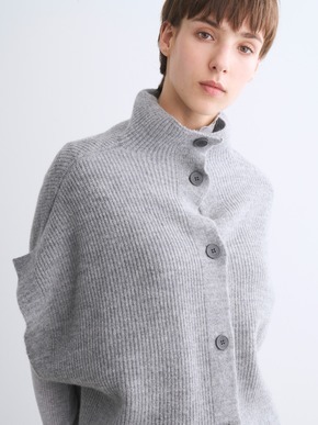Wool cashmere button vest 詳細画像