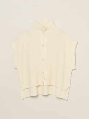 Wool cashmere button vest 詳細画像