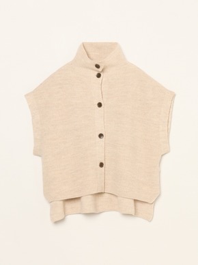 Wool cashmere button vest 詳細画像