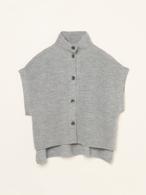Wool cashmere button vest 詳細画像