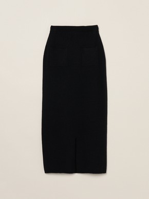 Wool cashmere skirt 詳細画像