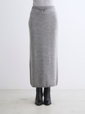 Wool cashmere skirt 詳細画像