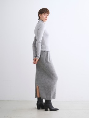 Wool cashmere skirt 詳細画像