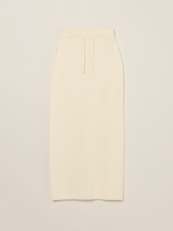 Wool cashmere skirt