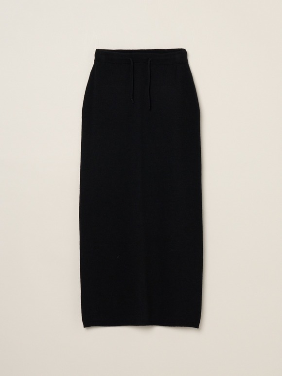 Wool cashmere skirt